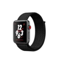Apple Watch Nike+ 3 (GPS + Cellular) 42mm Space Gray Aluminum w. Black/Pure PlatinumSport (MQLF2)