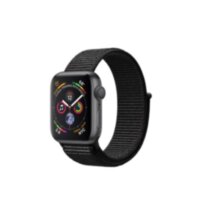Apple Watch 4 (GPS) 40mm Gray Alum. w. Black Sport l. Gray Alum. (MU672)