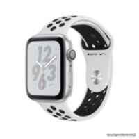 Apple Watch Nike+ 4 (GPS) 44mm Silver Aluminum Case with Pure Platinum/Black Nike Sport Band (MU6K2)