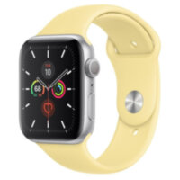 Apple Watch Series 5 (GPS) 44mm Silver Aluminum w. Lemon Cream (MWT32)