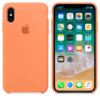 iPhone X/XS Силиконовый чехол - Papaya (High copy)