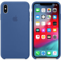 iPhone X/XS Силиконовый чехол - Delft Blue (High copy)