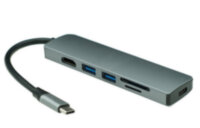 QiTech Multi-Port USB-C Hub 7 в 1 4K HDMI для MacBook
