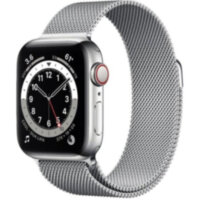 Apple Watch Series 6 GPS + Cellular 40mm Silver Stainless Steel (M02V3, M06U3)
