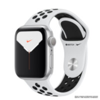 Apple Watch Nike+ 5 (GPS) 40mm Silver Aluminum Case with Pure Platinum/Black Nike Sport Band (MX3R2/FX3R2) CPO